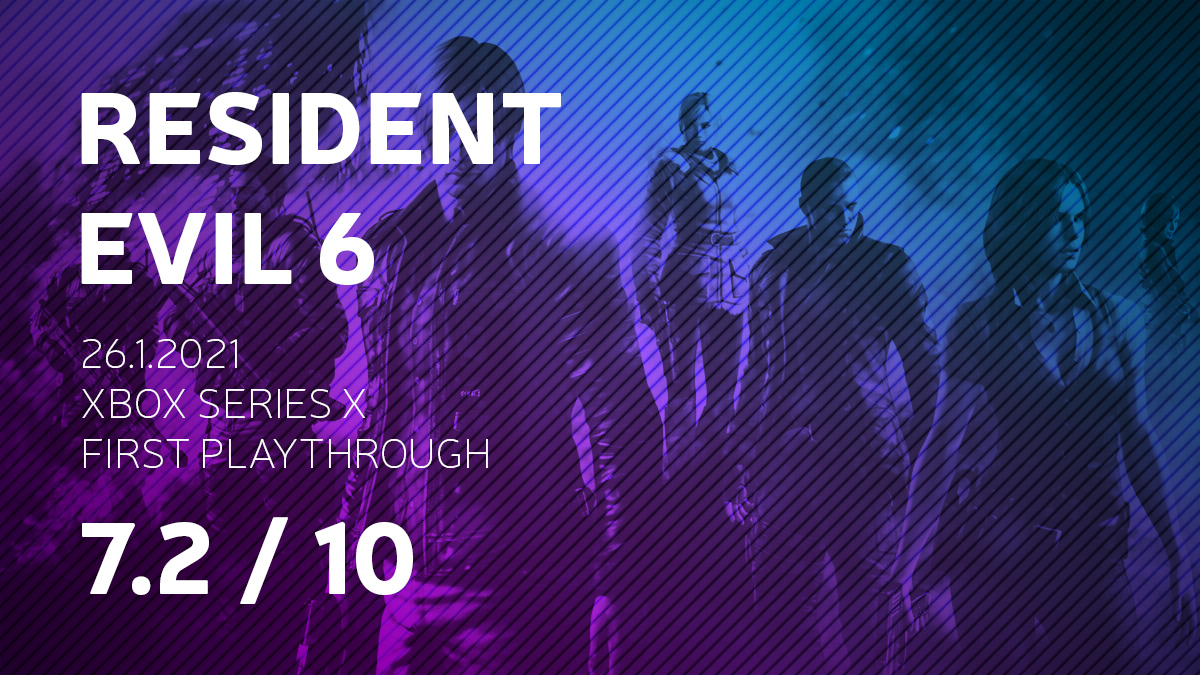 RESIDENT EVIL 6Even though I heard a lot of negative feedback about RE6, I still enjoyed my time with it. Michael Bay directed RE experience from start to finish. I enjoyed Jake's and Ada's campaigns the most because I felt they offered most variety in locations and mechanics.