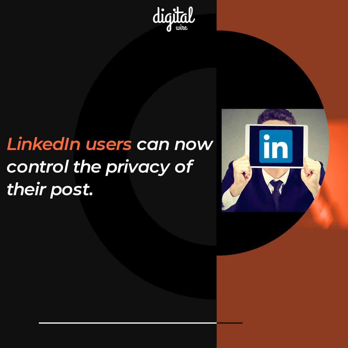 Amidst privacy issues of Whats App. LinkedIn comes up with its privacy control for LinkedIn Post. #SocialMedia  #socialmediamarketing