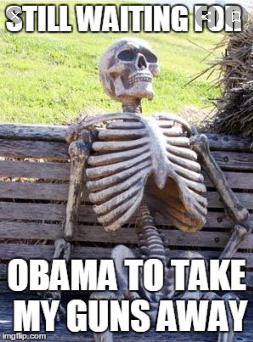Boy420Dog's tweet photo. @FlResists Me, waiting for Obama to come for mine. https://t.co/smbB9YEPx9