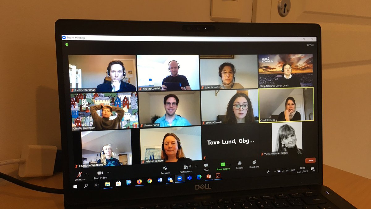 Great 2021 kick-off meeting! We are in our final year of activities. All our final reports, outputs and findings will be shared through sharingcities.se and will be integrated into our #mooc <a href="/kesmccormick/">Kes McCormick</a> <a href="/ViableCities/">viablecities</a> <a href="/Lundsuni/">Lunds universitet</a> <a href="/vinnovase/">Vinnova</a>