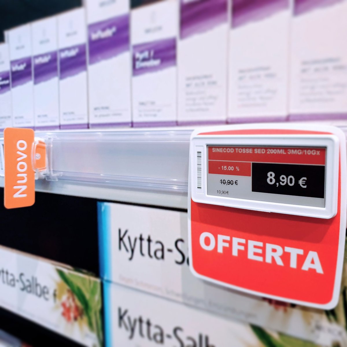 smartiKette's tweet photo. Display E- ink per la migliore visibilità #esl #etichetteelettroniche #smartiKette https://t.co/Z8vlnXgnp6