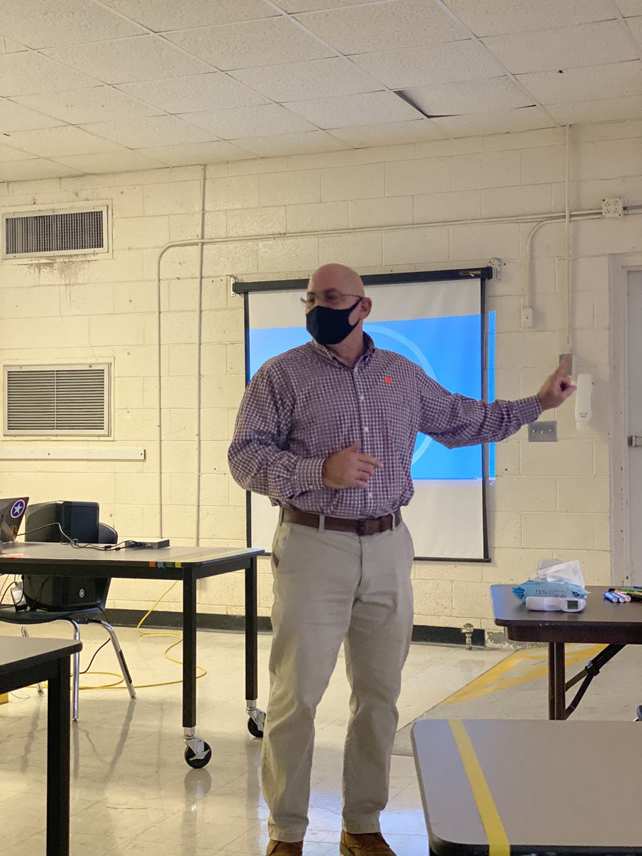 vosburghalicia's tweet photo. @Devem continuing Coach’s training with the color test! @Devem creates opportunities of learning that will last a lifetime. #eespride #bcscurriculum https://t.co/m49hOH5tmr