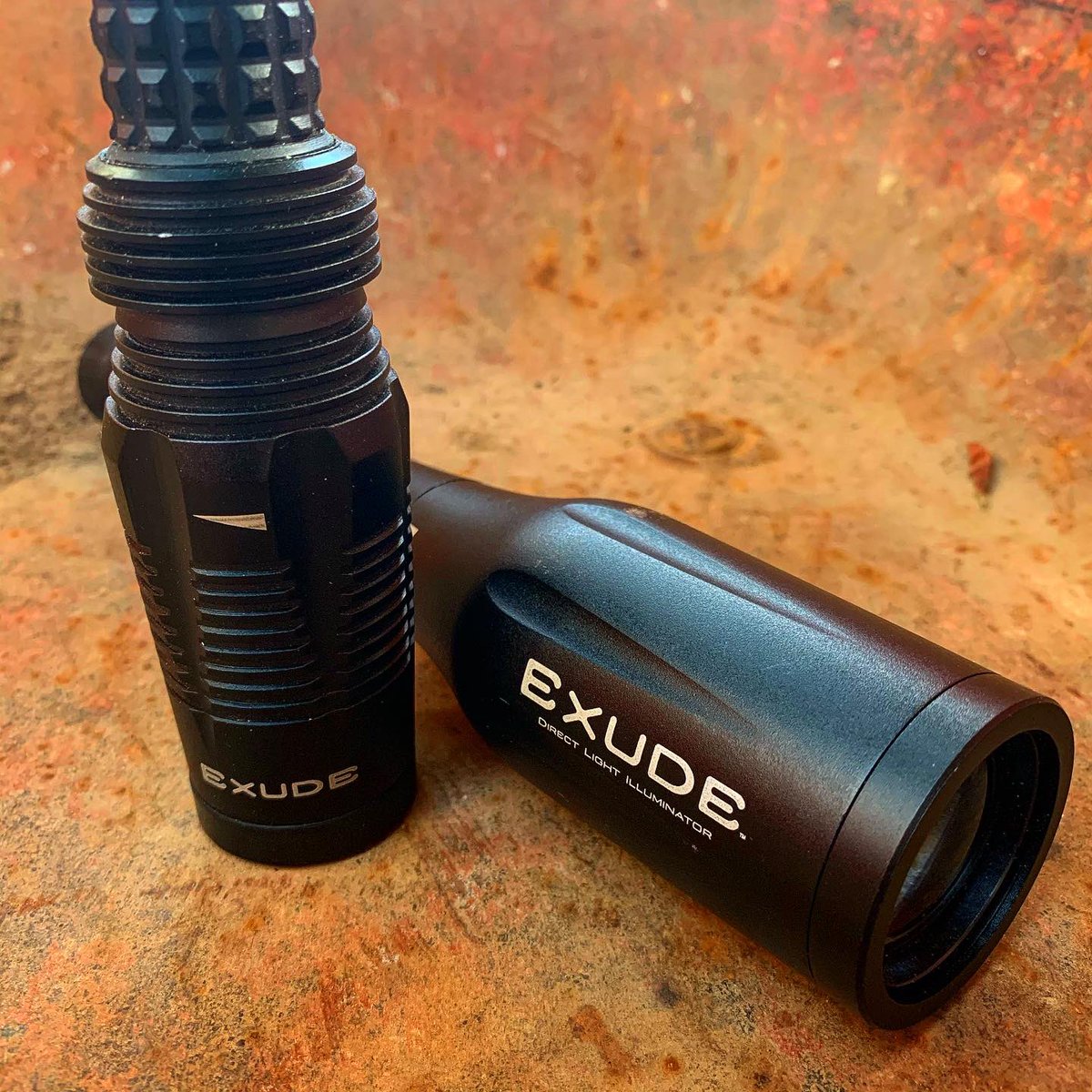 OpticalDynamics's tweet image. Small and medium size pictured here- but the common denominator is high quality high definition light. Seeing is believing. 
#opticaldynamics #od25 #od40 #highdefinition #outdoorgear #outdoors #nighthunting #searchandrescue  #sheriffdeputy #firstresponders #tacticalgear