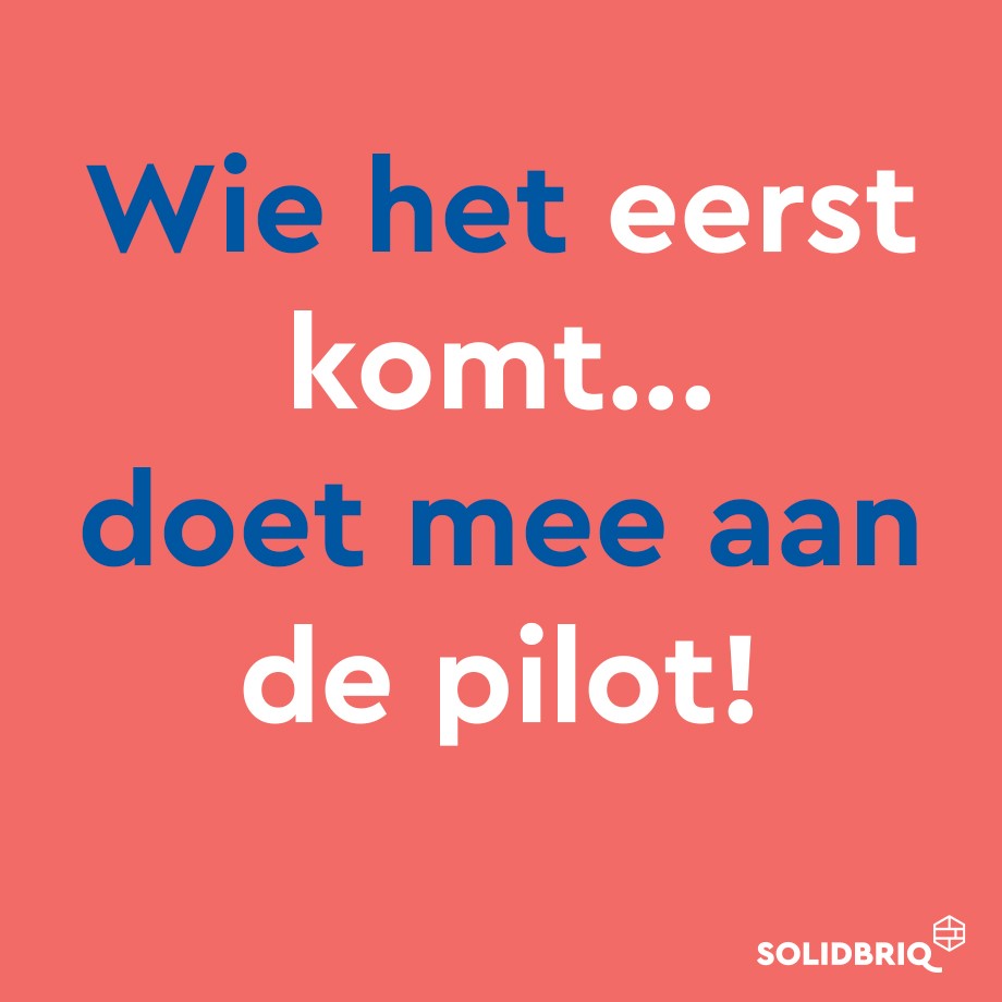 Klaar voor de start?

Een gloednieuwe, onderscheidende #vastgoedfinancier loopt zich warm op het trainingsveld. Ben jij #financieeladviseur en wil jij er vanaf het eerste moment bij zijn? Schrijf je dan in voor de pilot.

Meer info: solidbriq.nl | #verhuurhypotheek