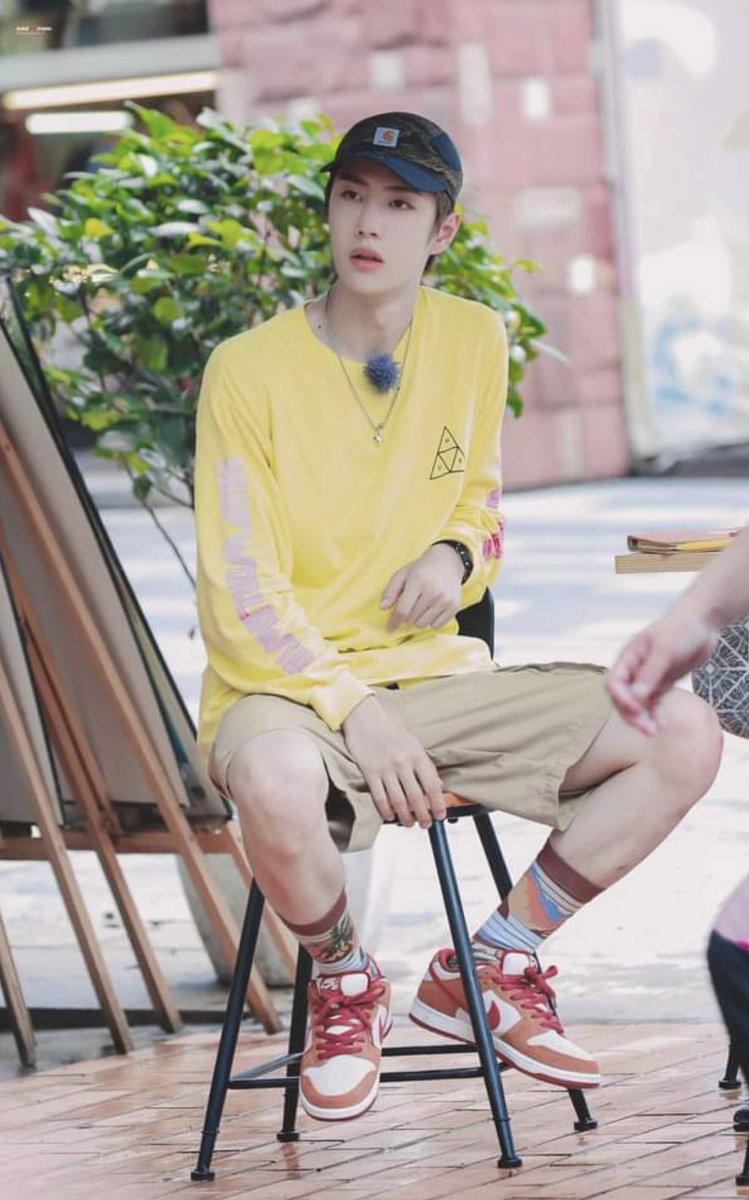 he’s so cute when nervous