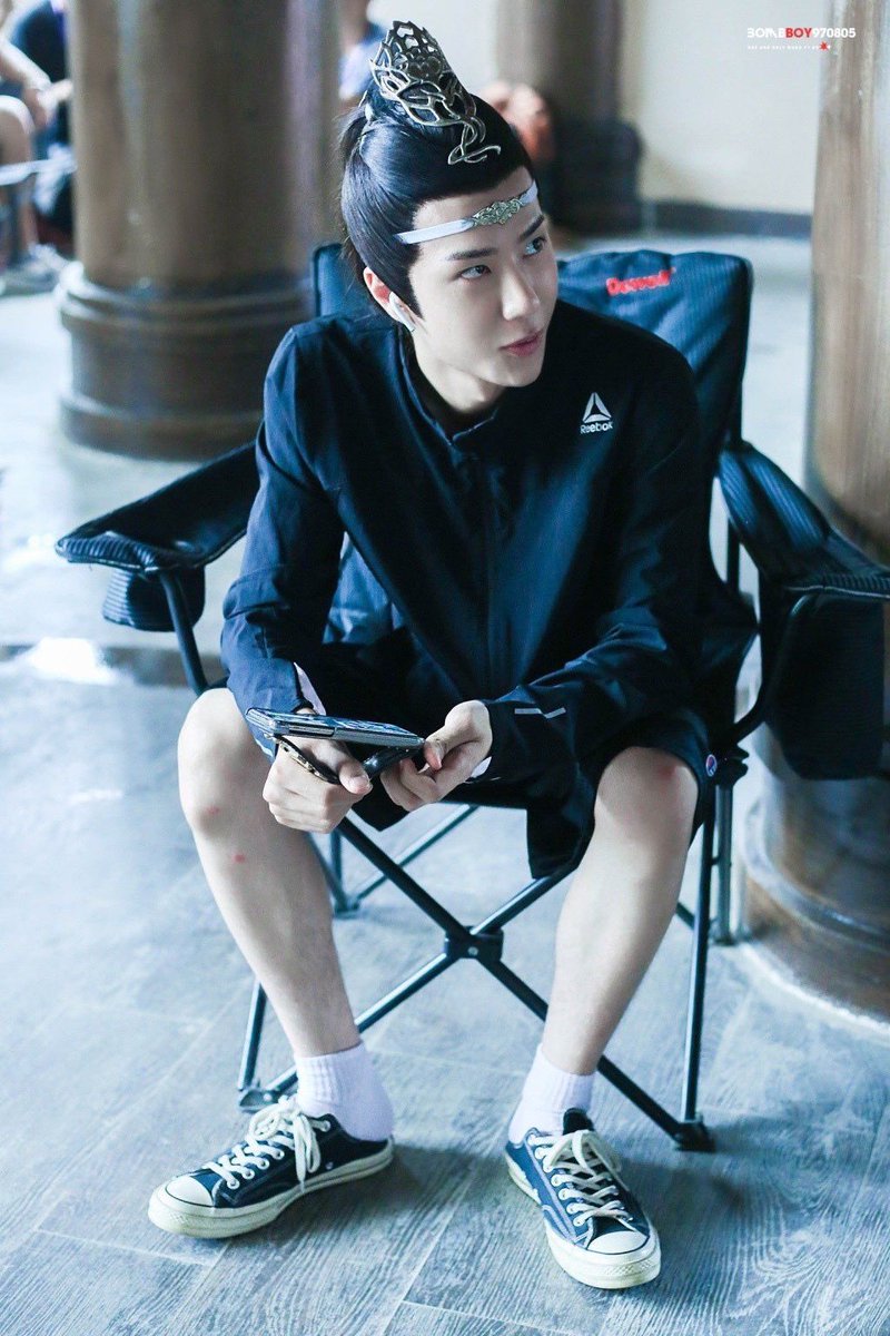 he’s so cute when nervous