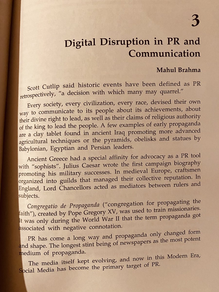mahulbrahma's tweet image. My paper titled “Digital Disruption in PR and Communication” is accepted and published in coveted BR international Journal. 🙏
#academicpaper #journal #mahulbrahma #Dlitt #TEdx #communications #PR #Digitalmarketing