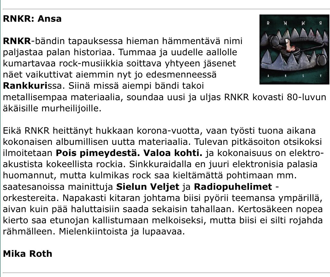 BandRnkr's tweet photo. Thank you music webzine @desibelinet for the kind words about our single Ansa! #review https://t.co/4SXBWEQJPA https://t.co/lbhzlnmHC1
