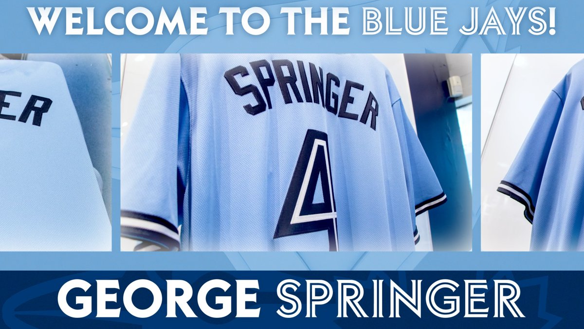 george springer jersey blue jays