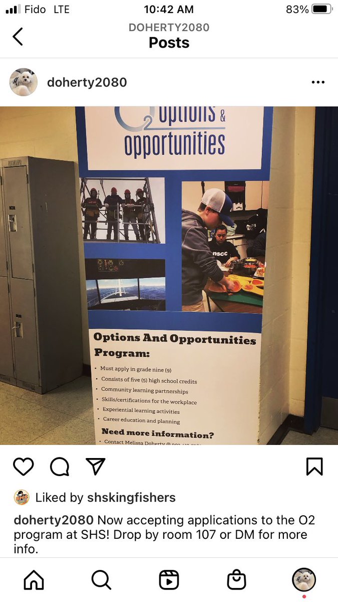 SHS_O2Crew's tweet photo. I will be dropping in to grade 9 classes in Feb. to chat w/ @SHS_Kingfishers about great #opportunities in the O2 program.
#applyearly #ForwardUpward #CarpeDiem #BeYourBest #FutureReady https://t.co/uuVW6rL3z0