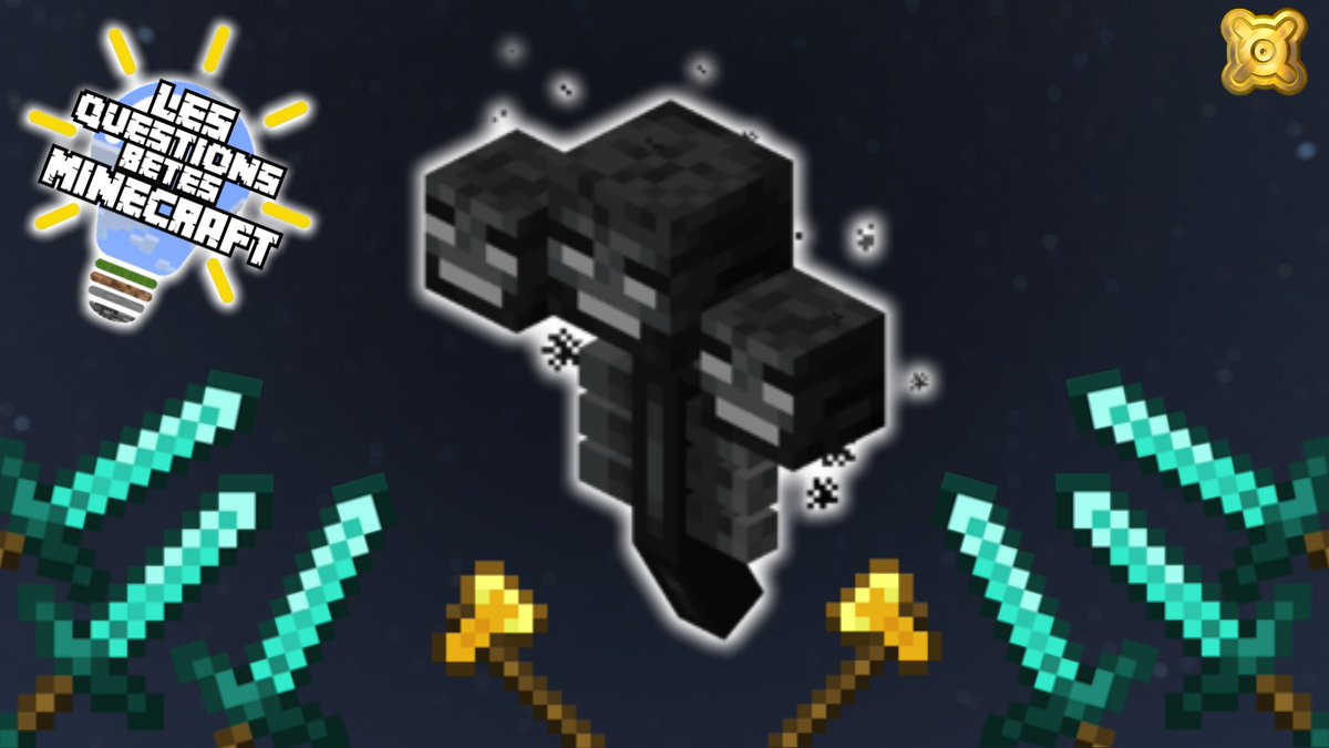goldawnyt's tweet photo. Quelle-est la meilleure arme pour tuer efficacement le Wither sur #Minecraft ?
C'est la question du jour dans l'épisode 16 de #LesQuestionsBêtesMinecraft #LQBMC :D
> https://t.co/HZfInNcGxC !
> https://t.co/HZfInNcGxC !
> https://t.co/HZfInNcGxC ! https://t.co/e6dste40hE