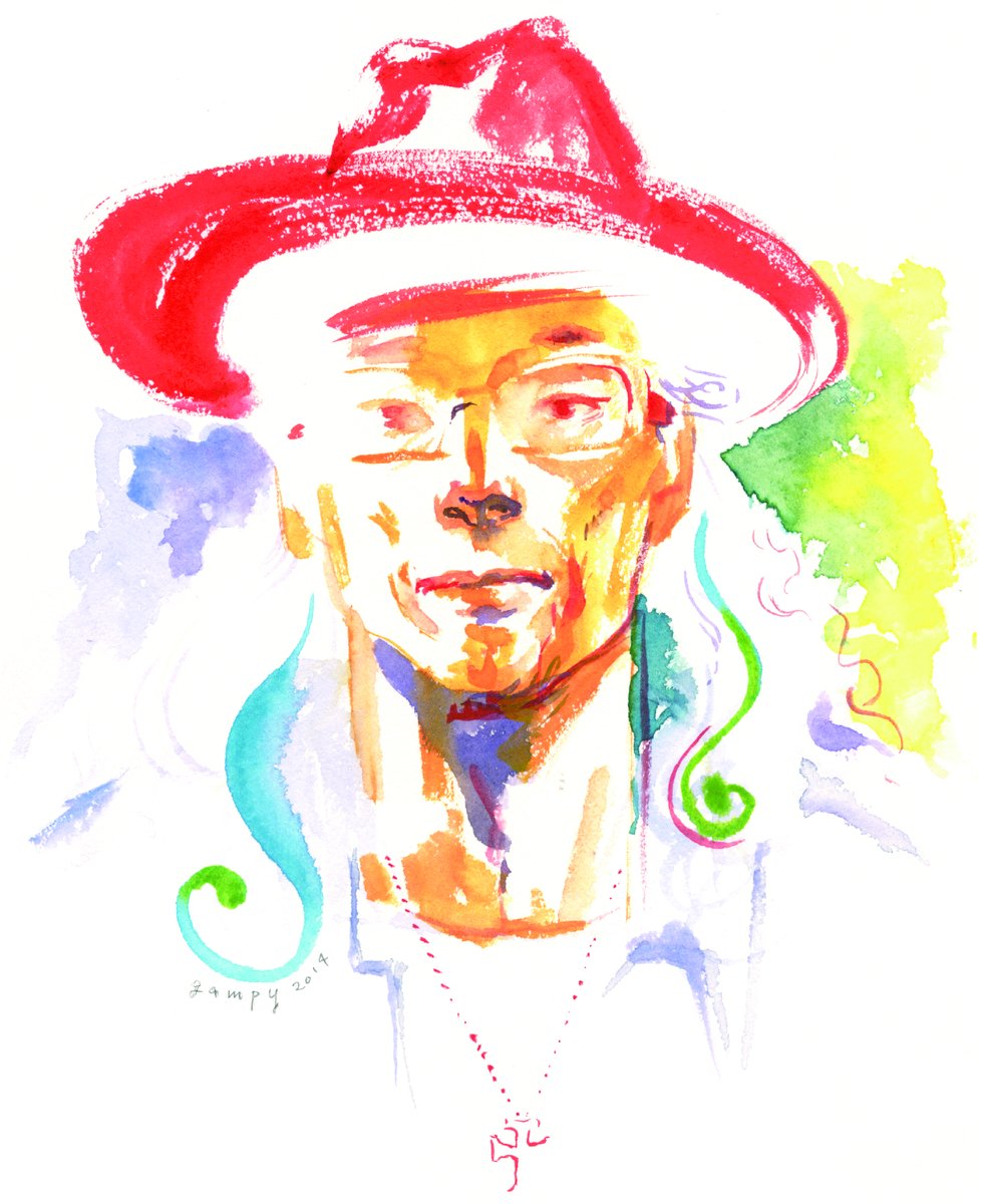 gampy's tweet image. #forinstance
#FANART 
#watercolor