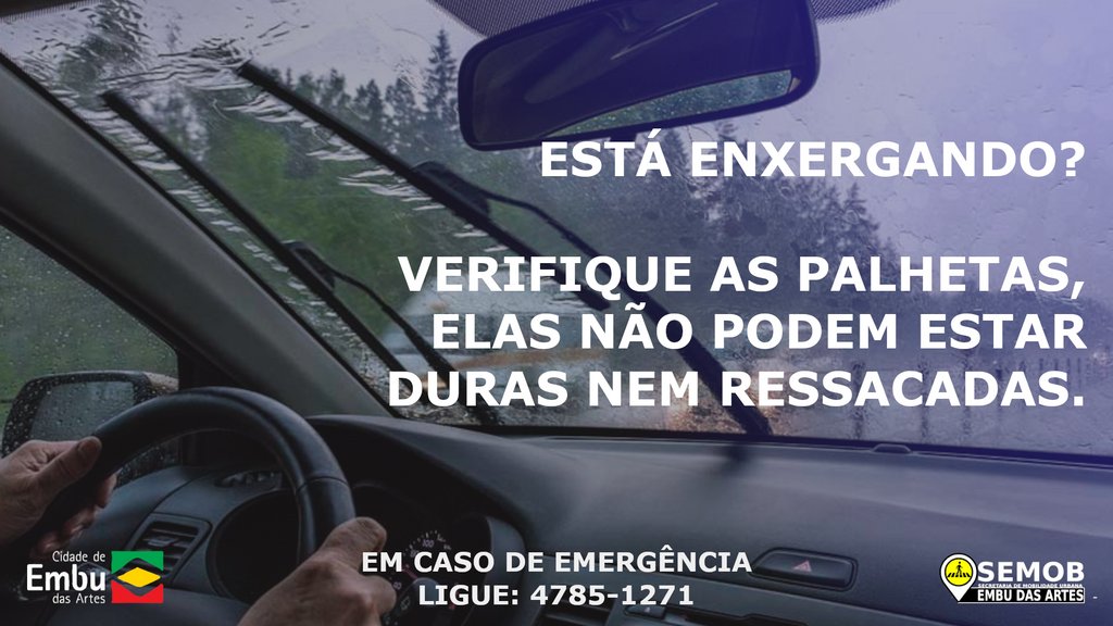 semobembu's tweet photo. Novas dicas de segurança para a época de chuvas chegando na sua timeline.
#semobinforma
#tempodechuva https://t.co/7A1xrJgvIY