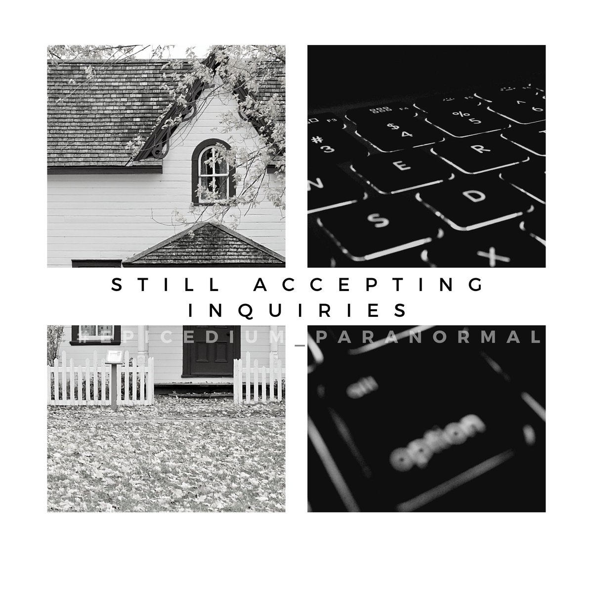 EpicediumNJ's tweet photo. Reminder: we are here to help! 🔦 If you believe you are experiencing strange or paranormal activity and want answers, let us know! 💻 Hit the web link in our bio and click 'submit an inquiry'. #epicediumnj #heretohelp #submitaninquiry #researchers #professionals https://t.co/gj5k7SP9LS
