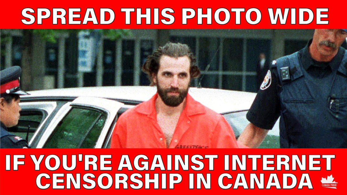 This is Trudeau's heritage minister, Steven Guilbeault.

While Canadians are reeling from and focused on COVID, Guilbeault is tabling legislation that will drastically censor what you can see and write online.