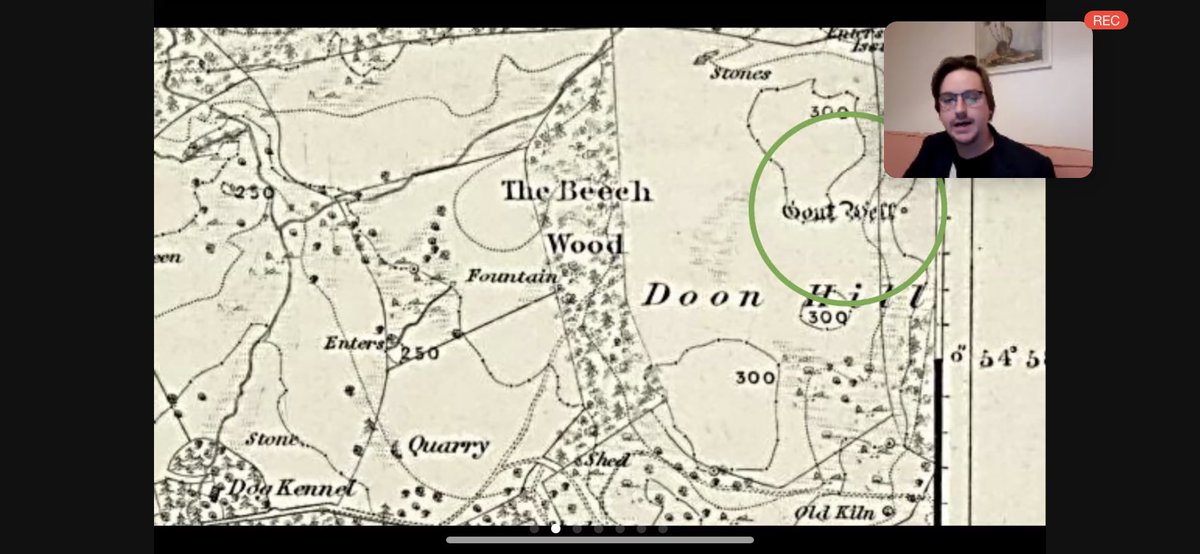 Dr Peter Hewitt leading the ‘Lost Wells of Galloway’ event. Exploring the functional+mystical importance of our wells. 
>200 folk attending, but don’t worry if that doesn’t include you, keep an eye on the <a href="/GglpArchaeology/">Can You Dig It</a> page for more info on how to get involved in the search...