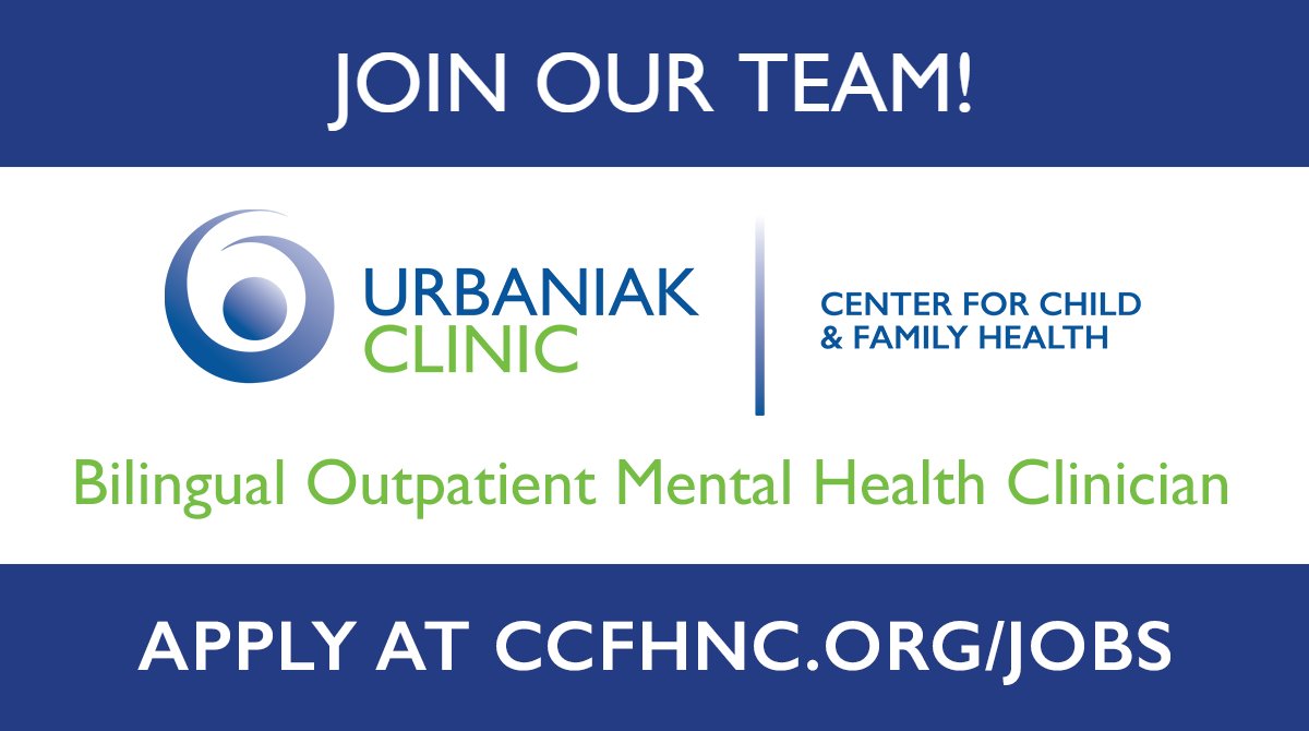 ccfhnc's tweet image. Come join a team of dedicated, compassionate clinicians guiding families through healing from #childhoodtrauma. Apply today at ccfhnc.org/jobs #DurhamNC #Hiring #childmentalhealth