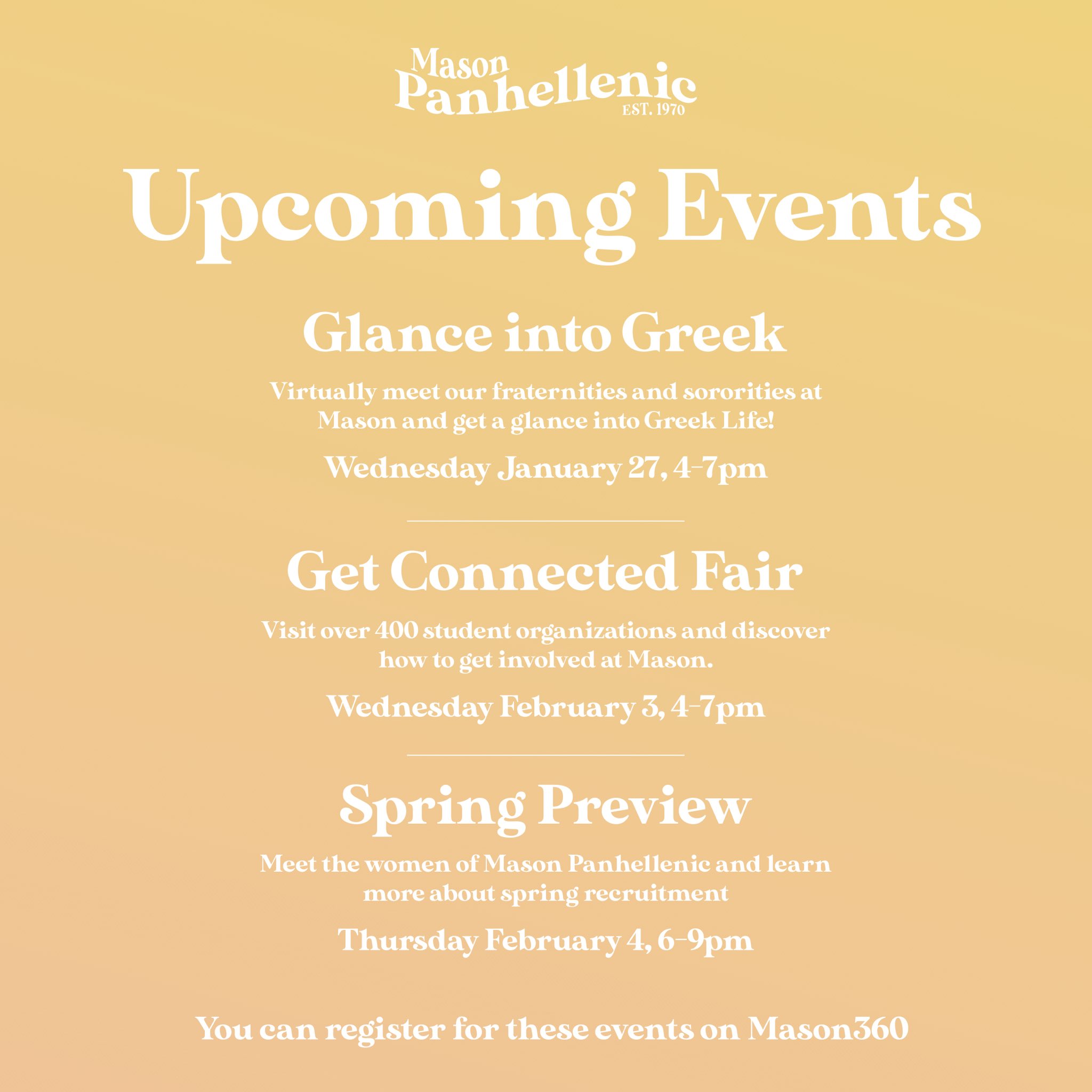 Mason Panhellenic على X: &ldquo;Interested in spring recruitment? Check 
