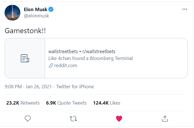 Elon Musk hates short sellers, because they tried to cripple Tesla so often. With a single tweet, Elon sent the share price skyrocketing from $147.98 to $230.And along with Elon Musk, a huge number of wealthy ''whales'' have started to jump in. Buying up HUGE amounts of stock.