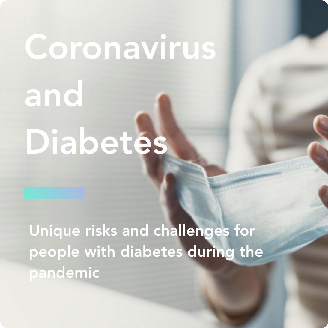 ClearvueHealth's tweet image. What challenges do people with diabetes face during the COVID-19 pandemic?
Clearvue investigates: clearvuehealth.com/b/covid-diabet…
#COVID19 #diabetes #coronavirus #new