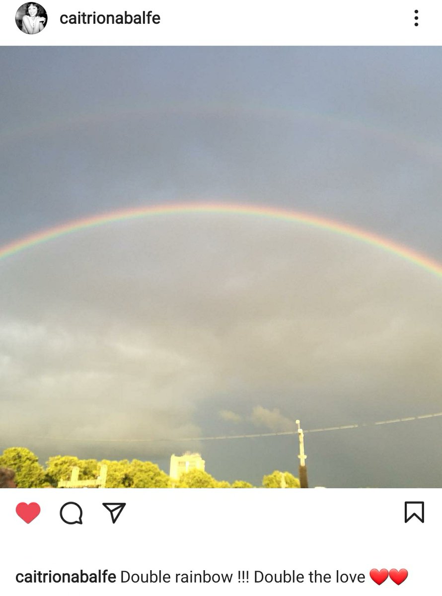  Caitriona Balfe as colors of the rainbow:A thread 