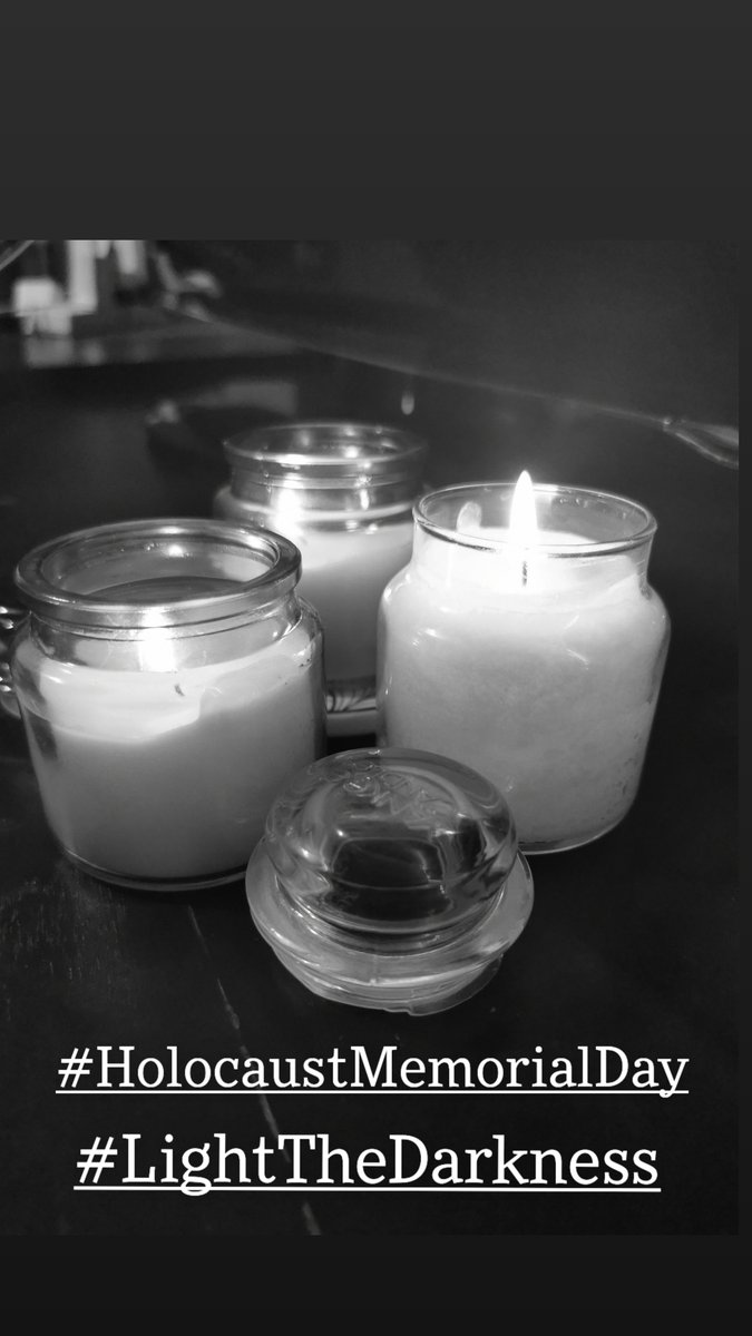 AlexNattrass22's tweet photo. #HolocaustMemorialDay
#HolocaustRemembranceDay
#LightTheDarkness https://t.co/7Wy3O7Ewsc