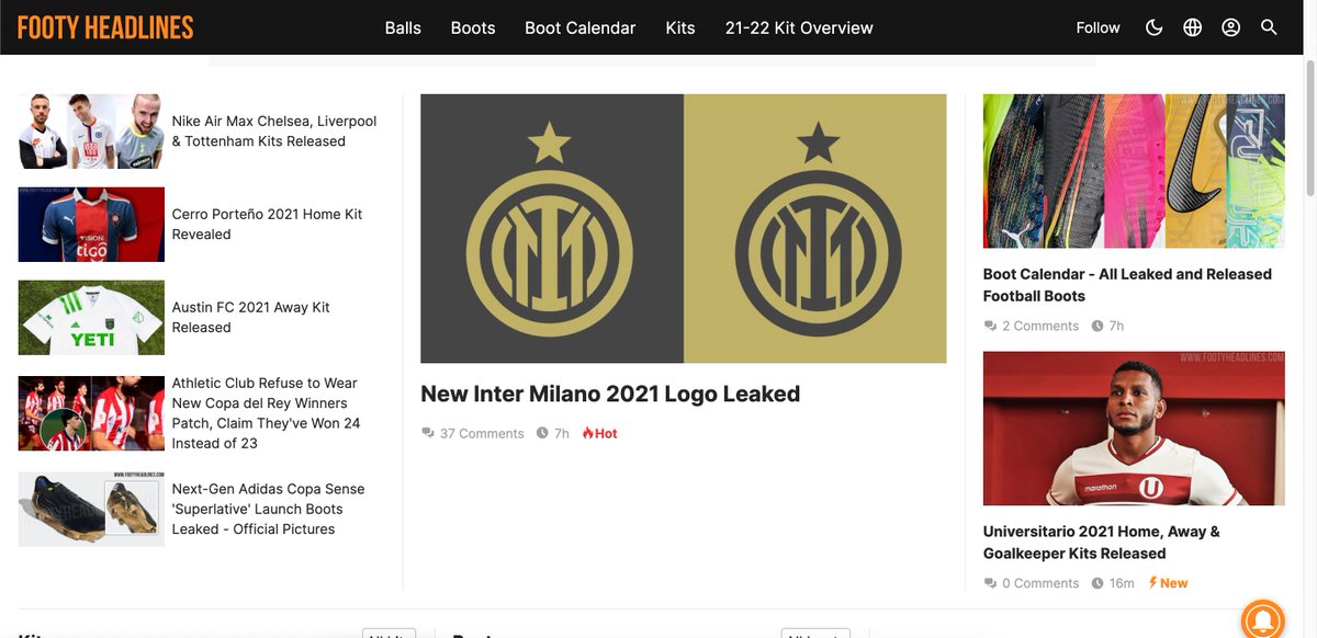 Interismo8's tweet photo. Il logo che ho pubblicato Domenica sera sull'account Twitter di Interismo è diventato virale.
Nessuno purtroppo mi ha citato perché tutti credono che arrivi da FootyHeadLines.
Il logo è mio, ricopiato dalla foto uscita per errore.
Nei commenti il tweet originale. https://t.co/fXvHQ4e8hL