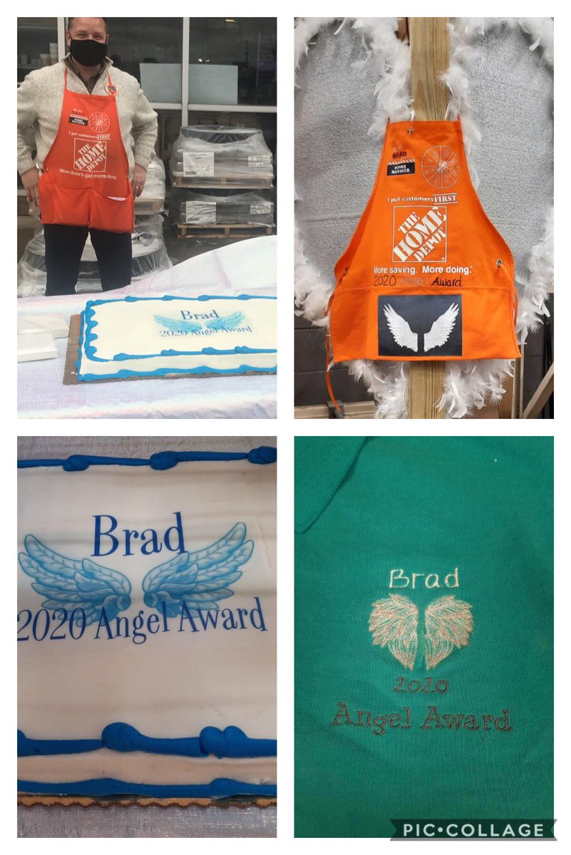 Congratulations to our store manager @brad_hendershot on his 2020 ANGEL AWARD #beststoremanagerever @babb_steve @DorelHD @JennNJM @JackieGiusti @LizRoff91 @RitaAnnZangari