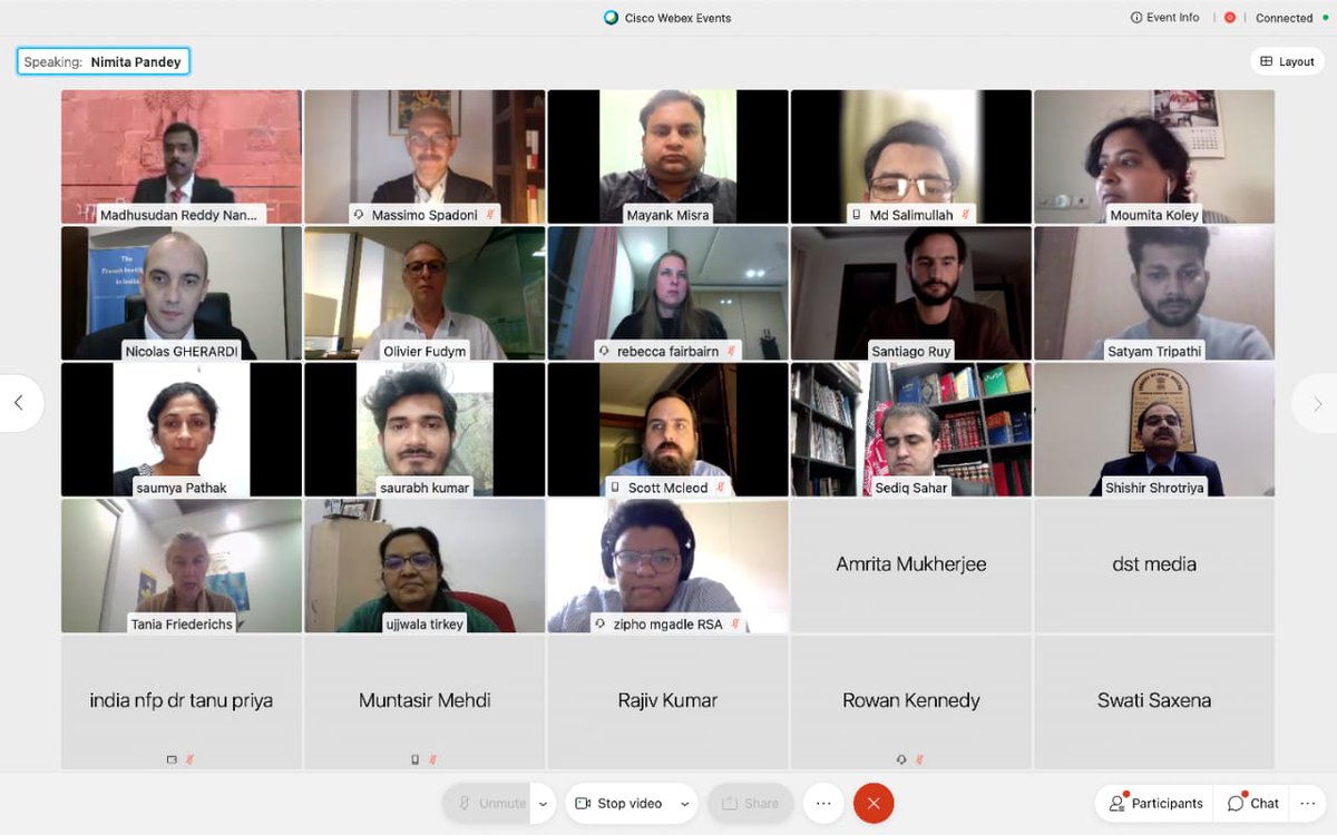 guptaakhilesh63's tweet photo. What an engaging session with Science Attaches n representatives of 20 Foreign Missions in India deliberating on India's draft STI policy #STIP!! Some very useful thoughts n ideas emerged from the discussion. Thank U all for ur participation. Pl do send us ur suggestions by email https://t.co/cdfhYm4BjJ