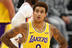 Kyle KuzmaPeople don't focus on Kuzma's improvements. They often call him trash or only talk about him in trade talks. He's shooting 38% on 4 3s a game and is a great off ball player. He shoots 41% on c&s attempts and is a good movement shooter, cutter and play finisher.