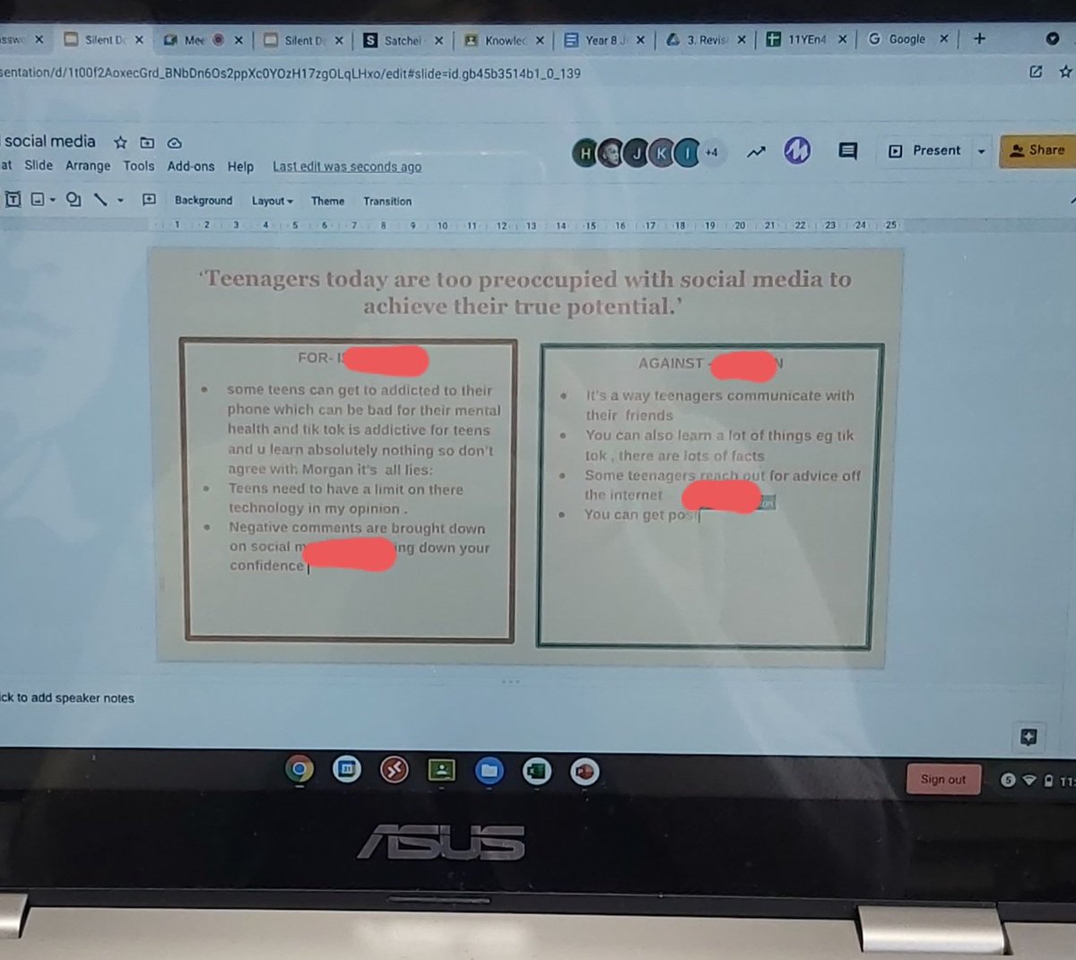 MrsBarnacle's tweet photo. Fabulous to watch my Year10 Extra English students engaging in a silent debate today @LuttHigh @LHSEngDept #tryingoutnewthings https://t.co/3ChDNgKNXW