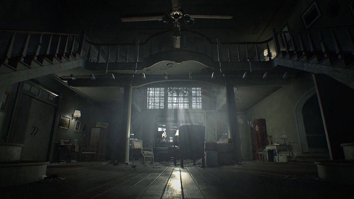 Signature Rooms:Everyone classic RE game has a signature room. Whether that be the Main Hall of the Spencer Mansion, the Main Hall of the RPD, or the Hall to the Clock Tower. The equivalent of this for RE7 would have to be the Main Hall of the Baker Mansion.9/20
