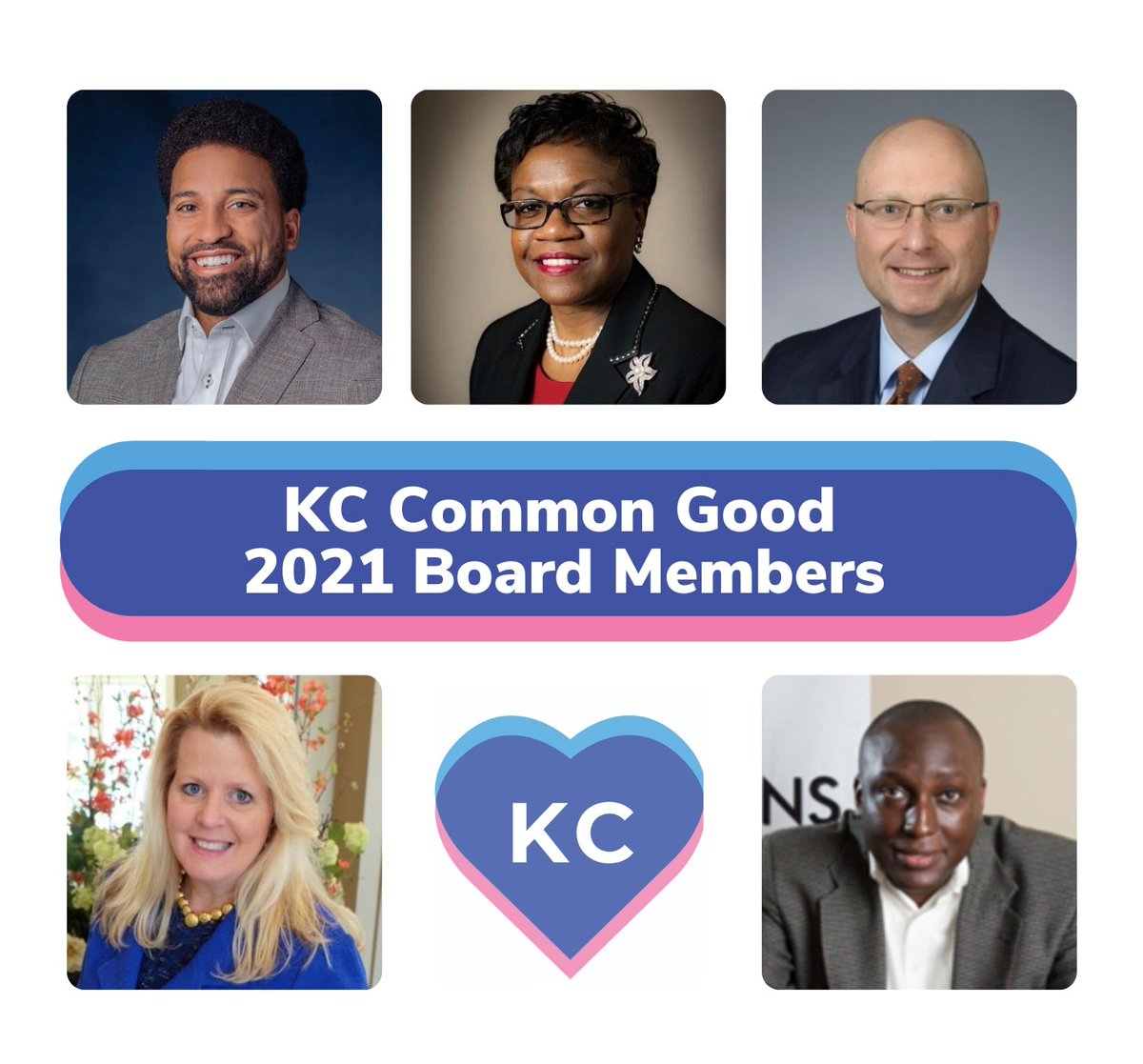 I'm honored to be named a new board member of <a href="/KCCommonGood/">KC Common Good</a>, which addresses the root causes of violence to instill hope &amp; ensure a successful future for every Kansas Citian. So proud to be part of the work of protecting our most vulnerable!

Learn more: kccommongood.org/get-involved.