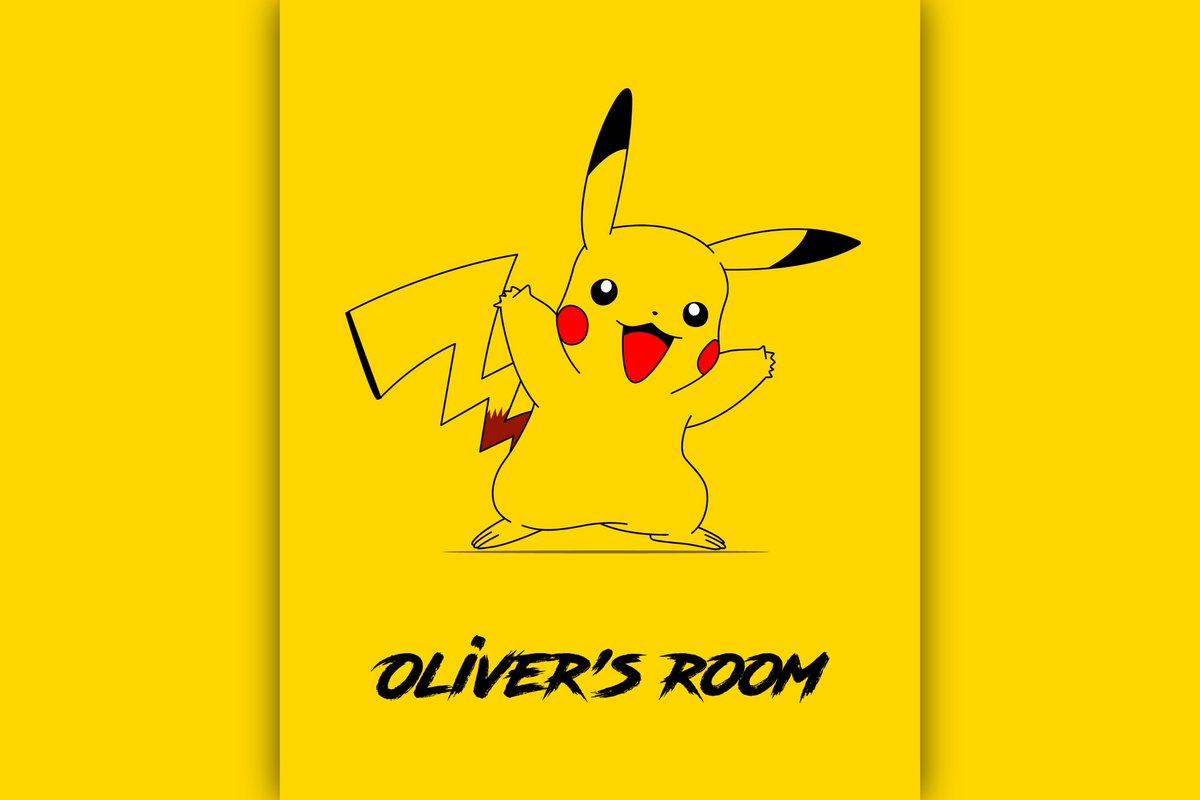 PrintedCreatio1's tweet photo. Boys wall art. Free UK delivery. #Pokemon #pokeball #pikachu #boy #son #love #family #BestFriend https://t.co/7P5qpp7KFR