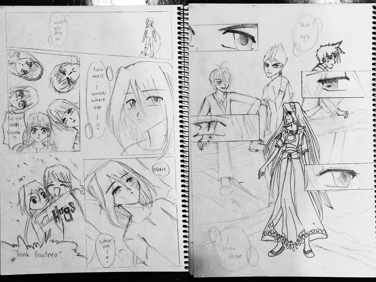 You may find this tread a bore with my atrocious photos (apologies for the lack of quality in them) However, the point of this tweet is to show you the process behind the comics. It is not as simple as deciding to draw a comic one fine weekend. No, it is a much complex process…