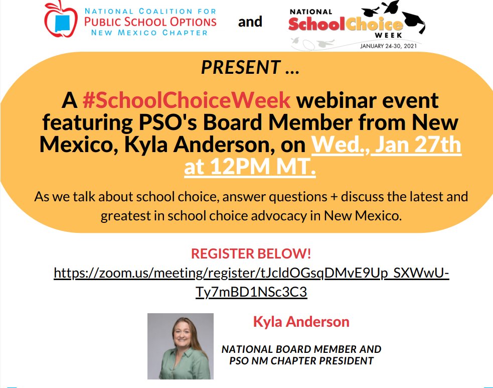 KylaAnd35's tweet photo. Join me today to talk about school choice in New Mexico. https://t.co/2ZsaEYZPQb