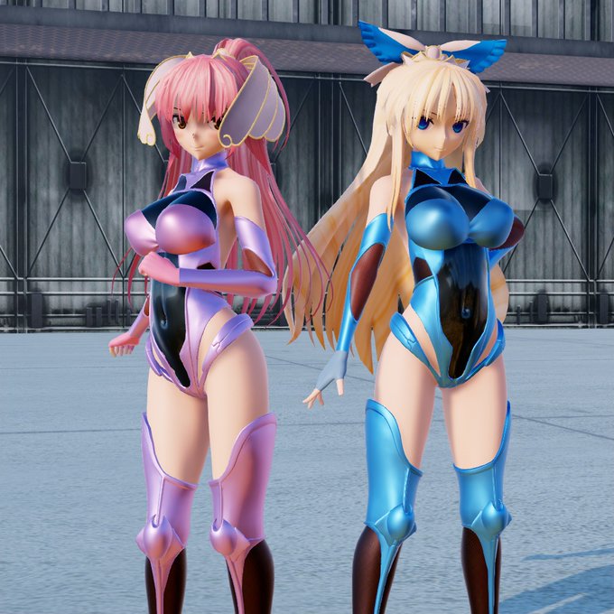 今日は11月28日同様
いいニーハイの日なんです。

いいニーハイっていうのは
戦うヒロインが身に着ける
こういうニーハイのことです。
つまり今日は
光臨対魔忍の日なんです。 