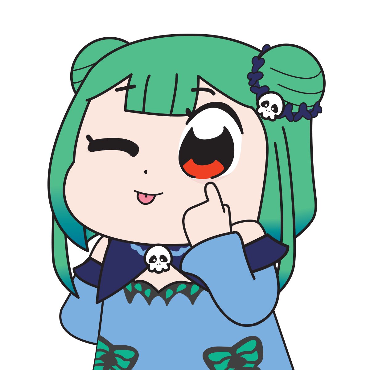 78歳のマリン船長シリーズの最後のコマのこのるしあちゃんの が好きという方が Kuma Ane クマ姉 のイラスト