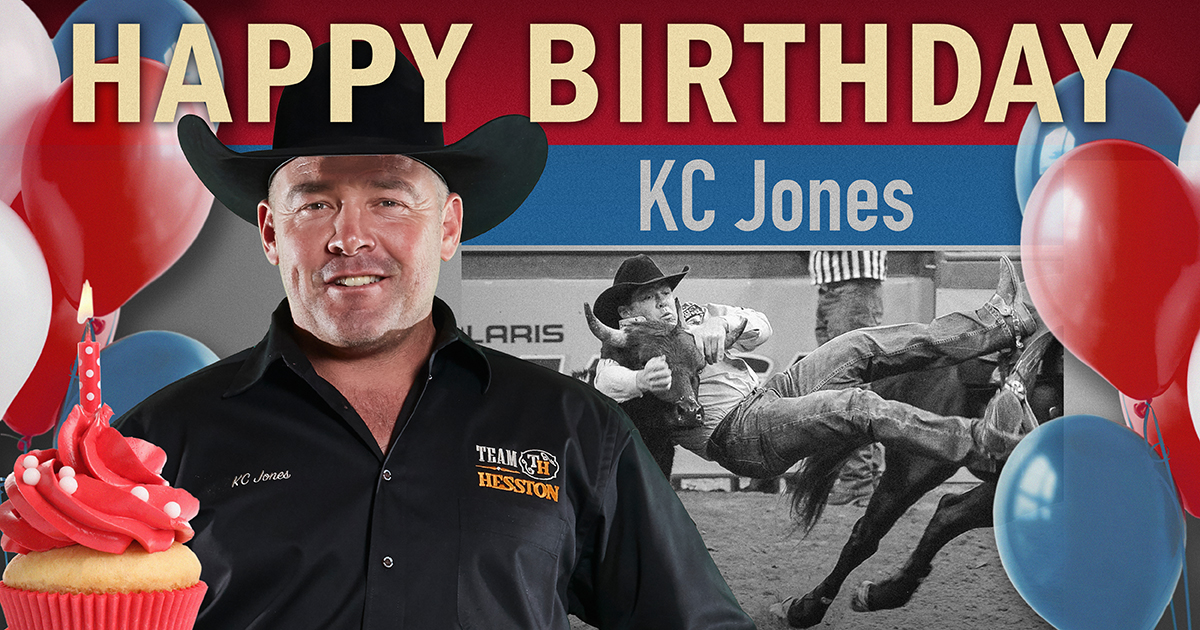 🎉 Wishing a big Team Hesston HAPPY BIRTHDAY to the one and only KC Jones!!🐴🤠