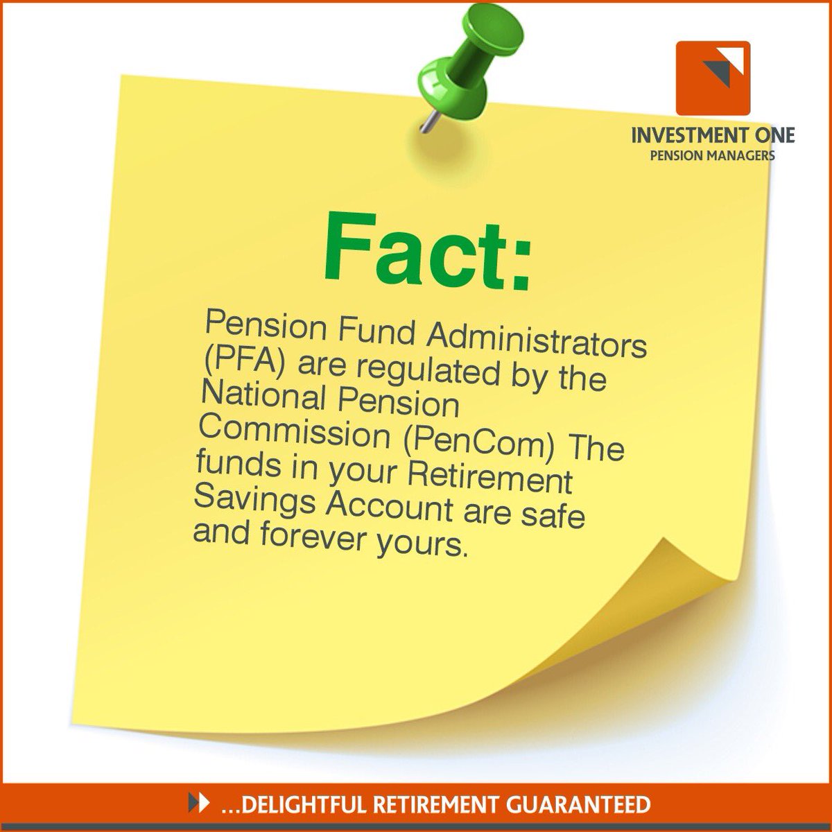 Investment1Pen's tweet photo. Your life after retirement depends on your choices today. 

Open a Retirement Savings Account with the trustworthy brand that is #IOPensions 

Grow and secure your pension with us. Message us now!

#RetireHappy #Timeto60 https://t.co/i5TSFjcr0n