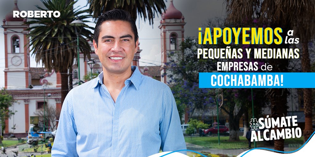 robertoperrogon's tweet photo. Como objetivo principal de nuestra propuesta emprenderemos acciones que rescaten y activen la economía de nuestra región mediante el apoyo a las pequeñas y las medianas empresas de Cochabamba.

¡Apoyemos lo nuestro, Súmate al Cambio!

#Cochabamba #SúmateAlCambio https://t.co/9aPCgwZbEy