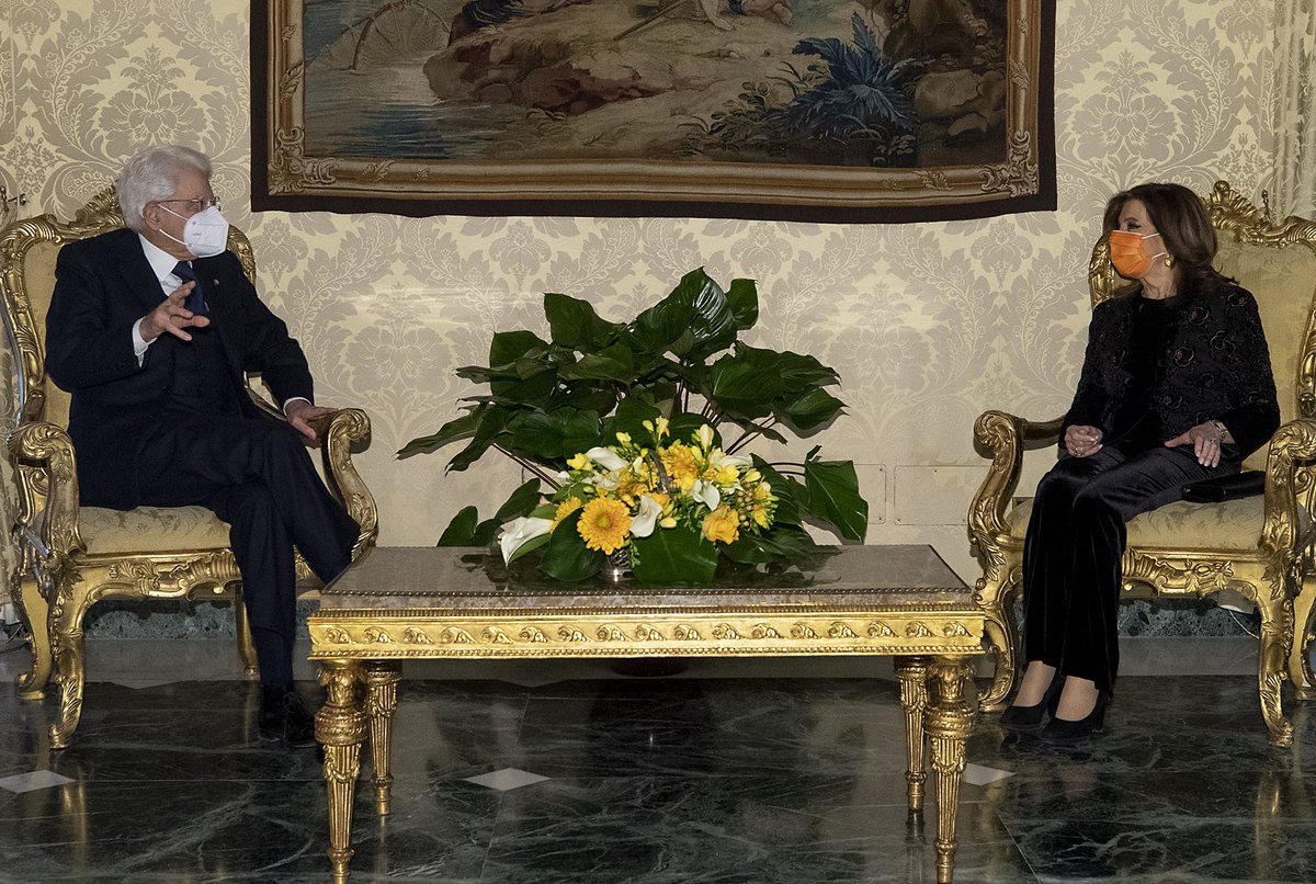 #Consultazioni, il Presidente #Mattarella riceve il Presidente del #Senato @Pres_Casellati