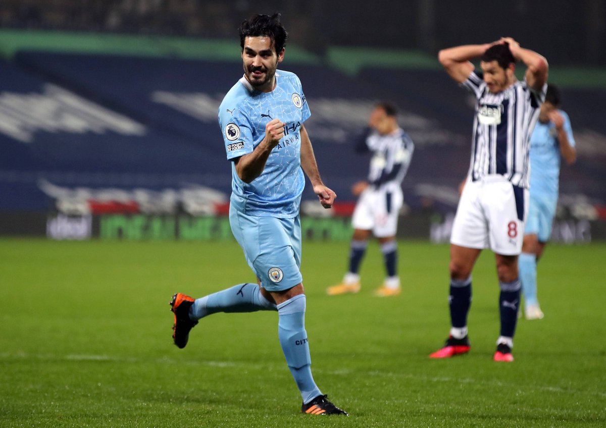 DeChalacaFutInt's tweet photo. #PremierLeague 🦁🏴
Fecha 20
#WestBromwich 0⃣
#ManchesterCity 5⃣ (Ilkay Gündogan 🇩🇪 x2, Joao Cancelo 🇵🇹, Riyad Mahrez 🇩🇿, Raheem Sterling 🏴)
📸 @ManCity
#WBAMCI https://t.co/kboOJRRzkH