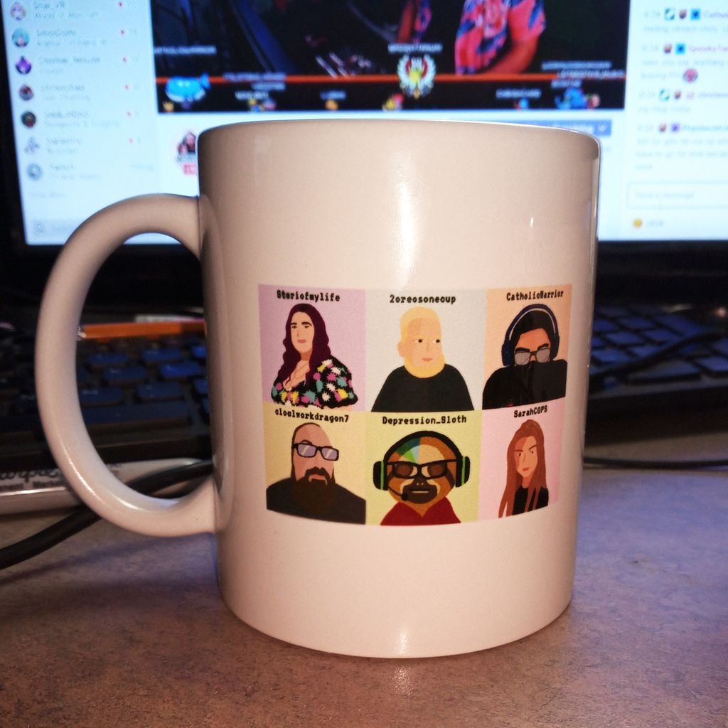 TheBeardZone's tweet photo. Not only is he one of @chrisxchad732's star moderators but @Cloclworkdrago1 is featured on our Modsgiving mug! This design helped us donate profits to @gamesforchange!

🧔 https://t.co/Qkb9lDeKMa 🧔

#SupportSmallStreamers #twitchstreamer #thebeardzone #supportsmallbusiness https://t.co/HZfLVvRCG0