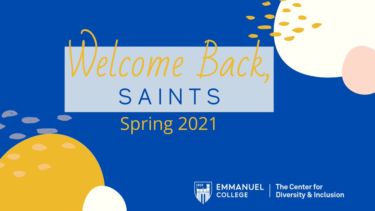 Once again, welcome back Saints! We do not get tired of saying it. Best of luck in your first day of classes on campus! And best of luck to students staying virtual!