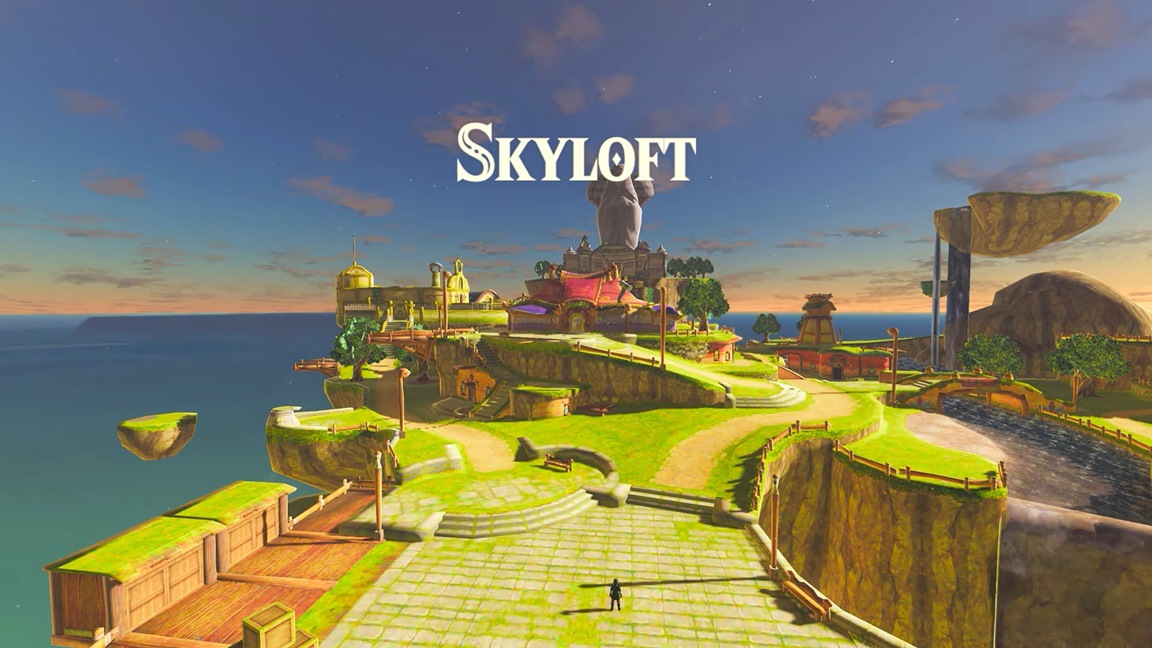 NinEverything's tweet photo. Skyloft from Skyward Sword recreated in Zelda: Breath of the Wild with new modding breakthrough https://t.co/xELfmPJQd6 https://t.co/BKMrIr7sbJ
