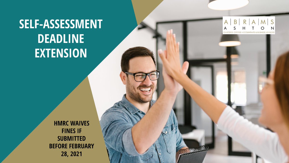 Submitting a self-assessment tax return this month?

If so, you are being given an extra month to submit January’s tax return. Submit online by February 28 to avoid a fine. 

Call 01257 273313 or see abramsashtonchorley.co.uk for more advice.

#taxreturn #selfassessment #Chorley