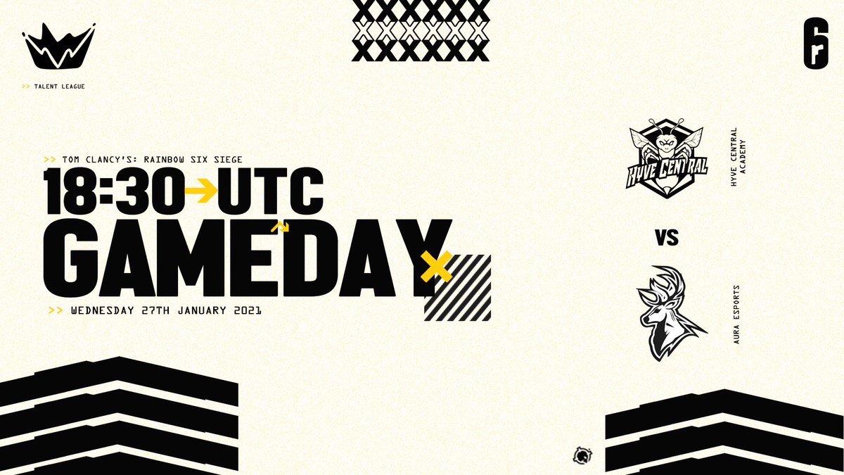 Support your favourite academy as they take on <a href="/PowerYourAura/">Aura</a> in <a href="/TalentRainbow6/">Talent R6 EMEA</a>!

🕡 18:30 UTC
 📡 Check back for updates!
 🔗 twitch.tv/toastbrotdorni

 🐝 #WeAreTheSwarm 🐝 #FearTheHyve 🐝