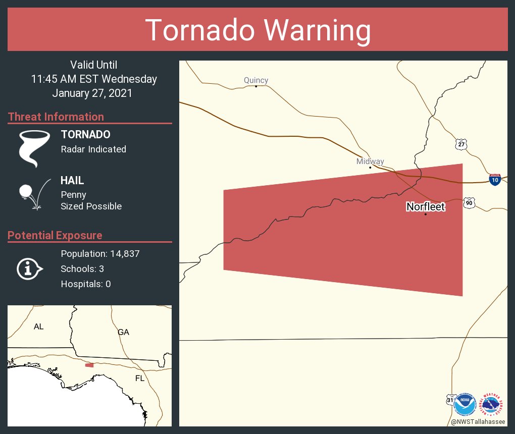 NWS Tallahassee tweet media