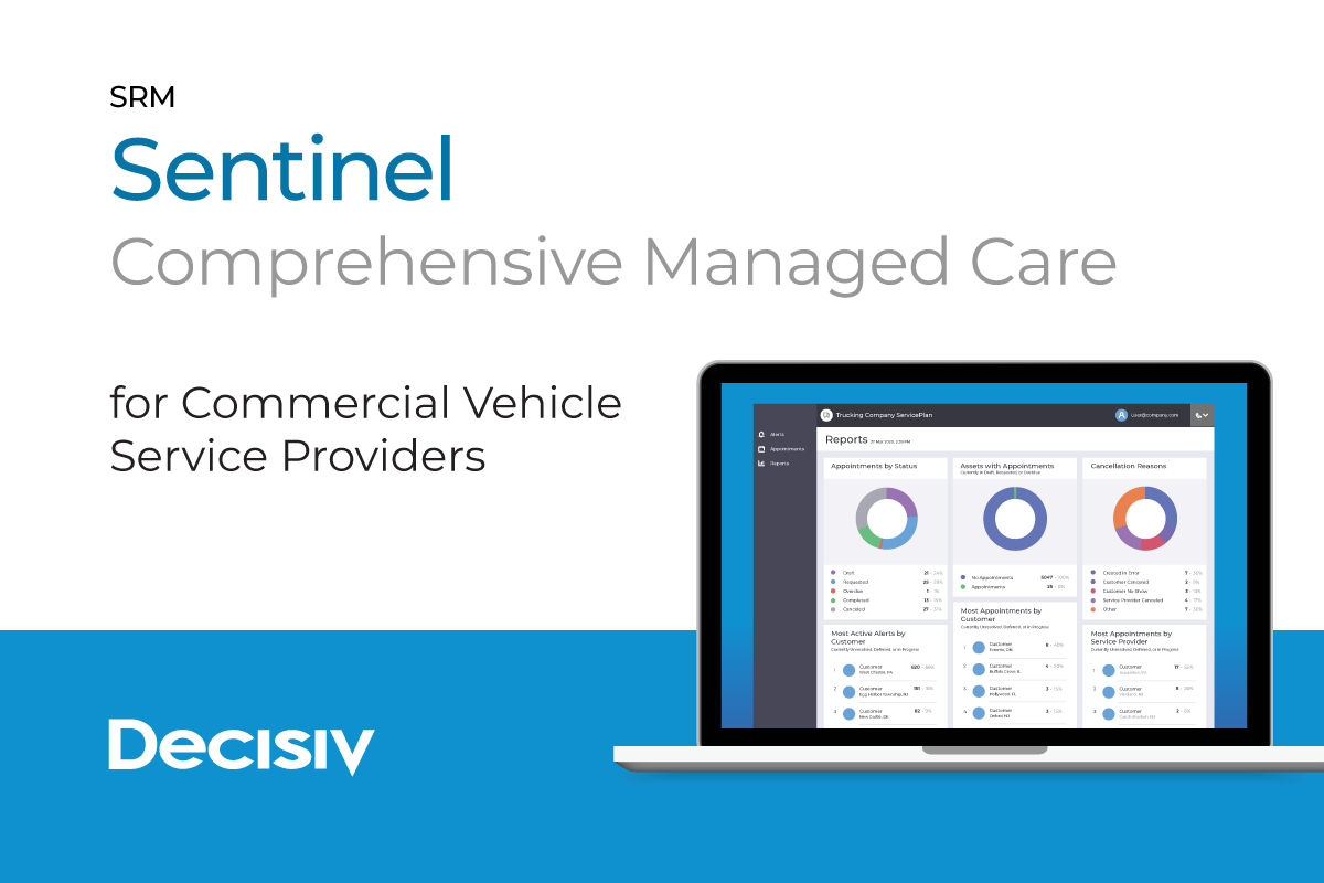 We're proud to announce SRM Sentinel, Decisiv's new Managed Care application which is now available for service providers. You can read the full release here: decisivmarketplace.com/hub_news/deliv… and you can learn more about SRM Sentinel here: decisivmarketplace.com/solutions_cent…